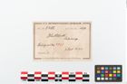 Etikett zu Bronzearmreif (NHMW-PRAE-003482)